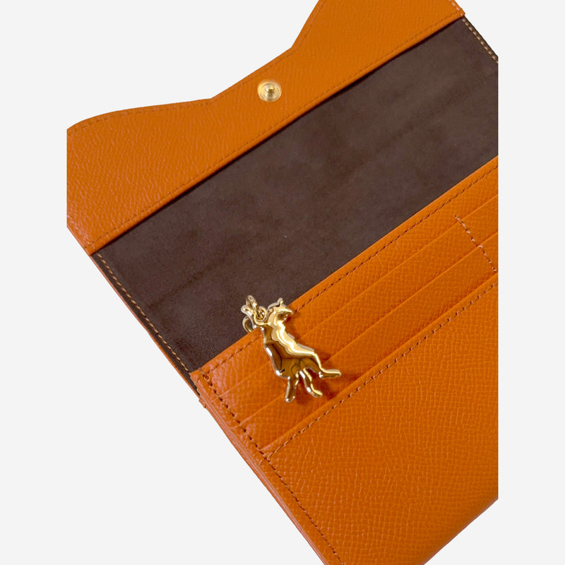 aoneco Luxe かぶせロングウォレット