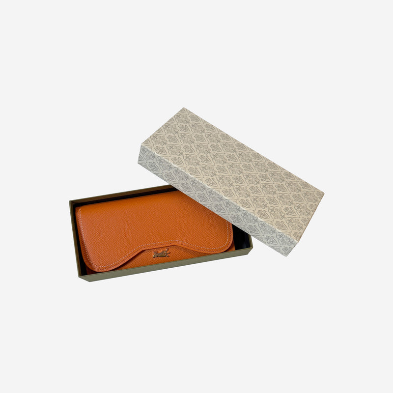 aoneco Luxe かぶせロングウォレット